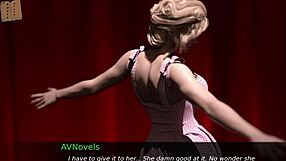 Nursing brings back pleasure in this 3D amateur homemade scene