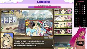 This lewdneko streams Hentai game Evenicle Part 9