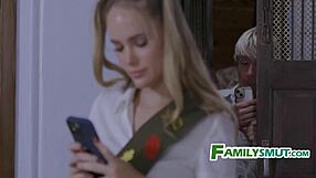 Teen Scout Shows Whore Talents To Family