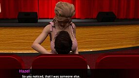 Nursing brings back pleasure in this 3D amateur homemade scene