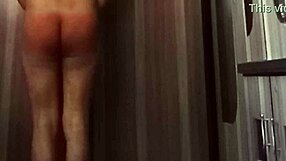 Friend disciplines with spanking