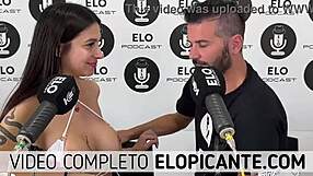 Mielcita shows natural tits in spicy room?