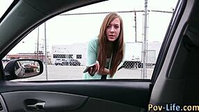 teens ass gets a hot load from big black cock