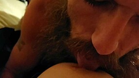 Stepmom wakes to stepson's nipple sucking and fucking 😈