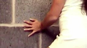 We slipped into those PVC panties you love.