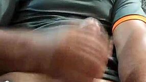 What Solo Mature Guy Does With His Hands?