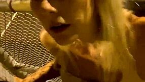 getting fucked on the bridge while grabbing food