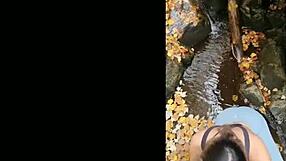 Teacher's Outdoor Adventure With Friend's Big Tits And Ass