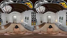 I experienced virtual reality with latin girls like serena santos and sophia leone