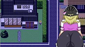 Blonde Loses Race, Gets Tits Grabbed Outdoors