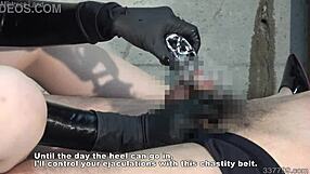 Japanese Dominatrix Kira Facesits Slave!