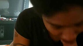 Ebony Amateur Sucks Black Cock In Amateur Video With Intense Sucking Action