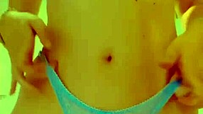 Still from my cousin’s latest home video of her indulging in a rather adult form of camming