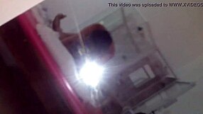 Guess what? Rubbing my black lover's cock against my pussy