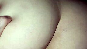 fat pussy lips grip my cock for creampie