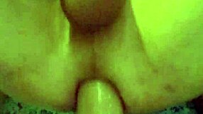 Smooth Twink Feels Intense Pleasure Riding Big Dildo Solo