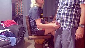 Stepsis Lost Bet, Had to Jerk Me Off!