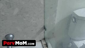 Nerdy stepson needs stepmoms help to strike a pussy