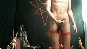 Gay whore hints at hard anal with feet play