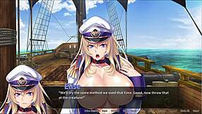 pirate-booty and bukkake buccaneer elise h in anal assfucking scene