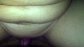 Guess what? Rubbing my black lover's cock against my pussy