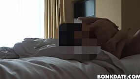 My shy first sex tape with dating couple, riding and fucking