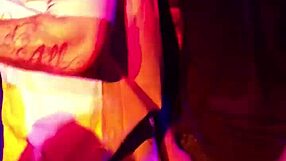 Girl Sits on Ciroc Bottle While Eating Girl Out on Stage