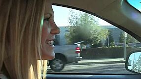 scarlet red takes her buddy's shaved dick deep inside