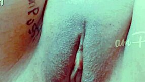 i explore my shaved pussy in closeup homemade session