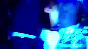 Girl Sits on Ciroc Bottle While Eating Girl Out on Stage