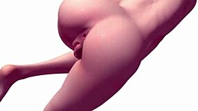 Эй, хочешь посмотреть на хентай девку с большими сиськами, согнутую в 3D?