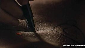 Samantha Morton strips nude under the skin for a sexy topless handjob scene