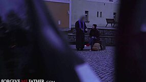 cute petite spanish babe gives deepthroat blowjob and gets bent over for hardcore fucking in car