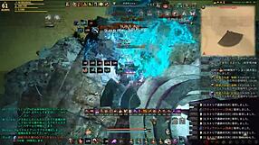 Japanese gay boys in black hysteria hunt