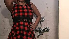 Indian Teen Shows Naked Booty In Bathroom