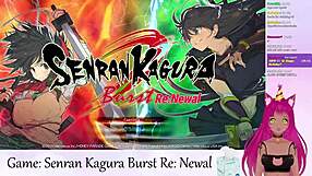 i play senran kagura burst as vtuber lewdneko in this first part of the game