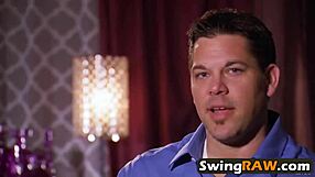 body builder brunette contender at playboy mansion