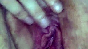 Girl Pleases Her Pussy with My Help in Solo Masturbation