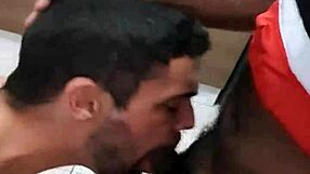 Novinho Plays Game, Ends Up Taking Negao's Big Cock