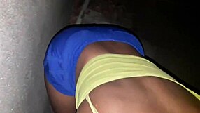 Does rough morena suck funkeiro for 30 reais after party in Rio favela?