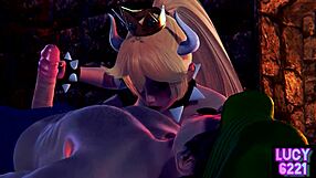 I Watched Luigi Seduce Bowser's Wife in This Hot Scene