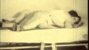 Vintage granny fanny in antique settings