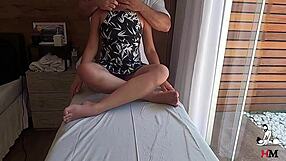 Casada Real Surprises Corninho With Tantric Massage And Therapist