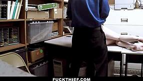 teen avoids criminal record by dealing with burglar in shop