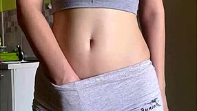 Cute Petite Teen Maiskii Dildo Fucks Her Wet Shaved Pussy to Orgasm