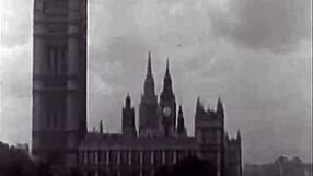 Vintage granny fanny in antique settings