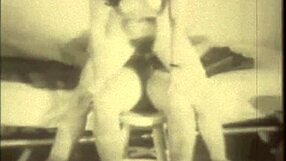 Vintage granny fanny in antique settings