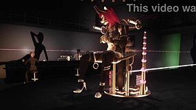 I explore Ryo's adventure in the Red Robin Lounge with machine table and toys.