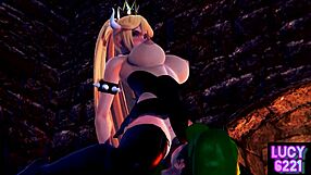 I Watched Luigi Seduce Bowser's Wife in This Hot Scene