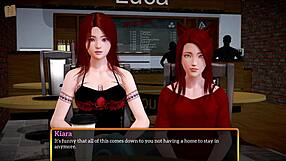 in my new family, the teen with big ass plays erotic games.